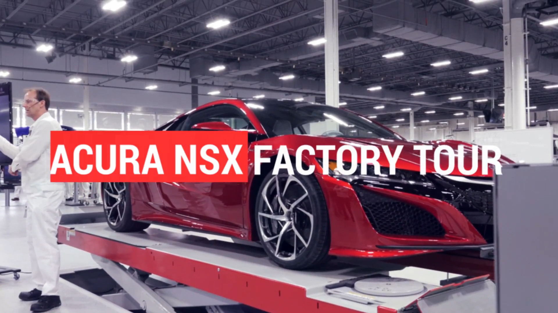 Acura NSX Factory Tour