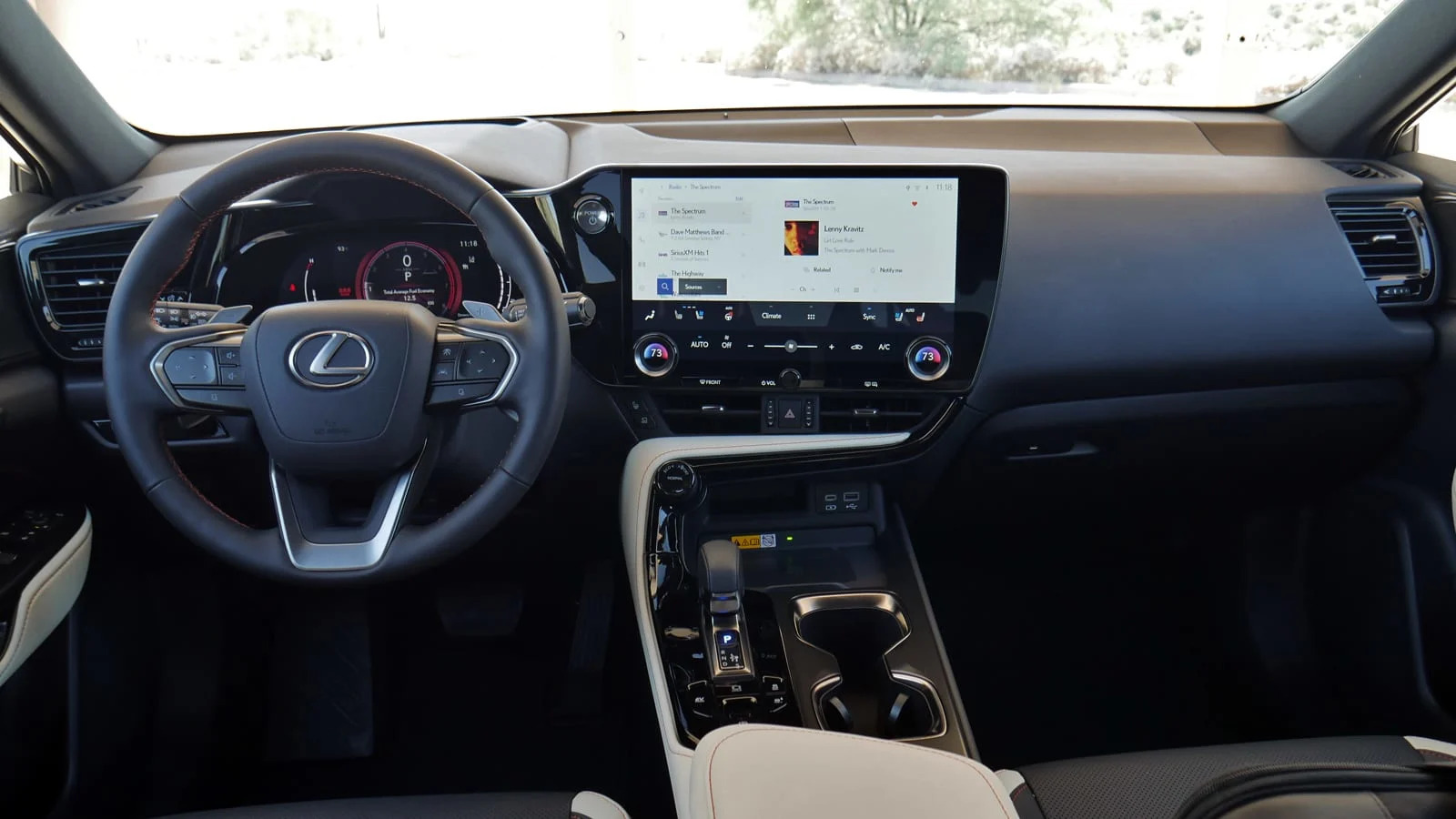 2022 Lexus NX350h interior