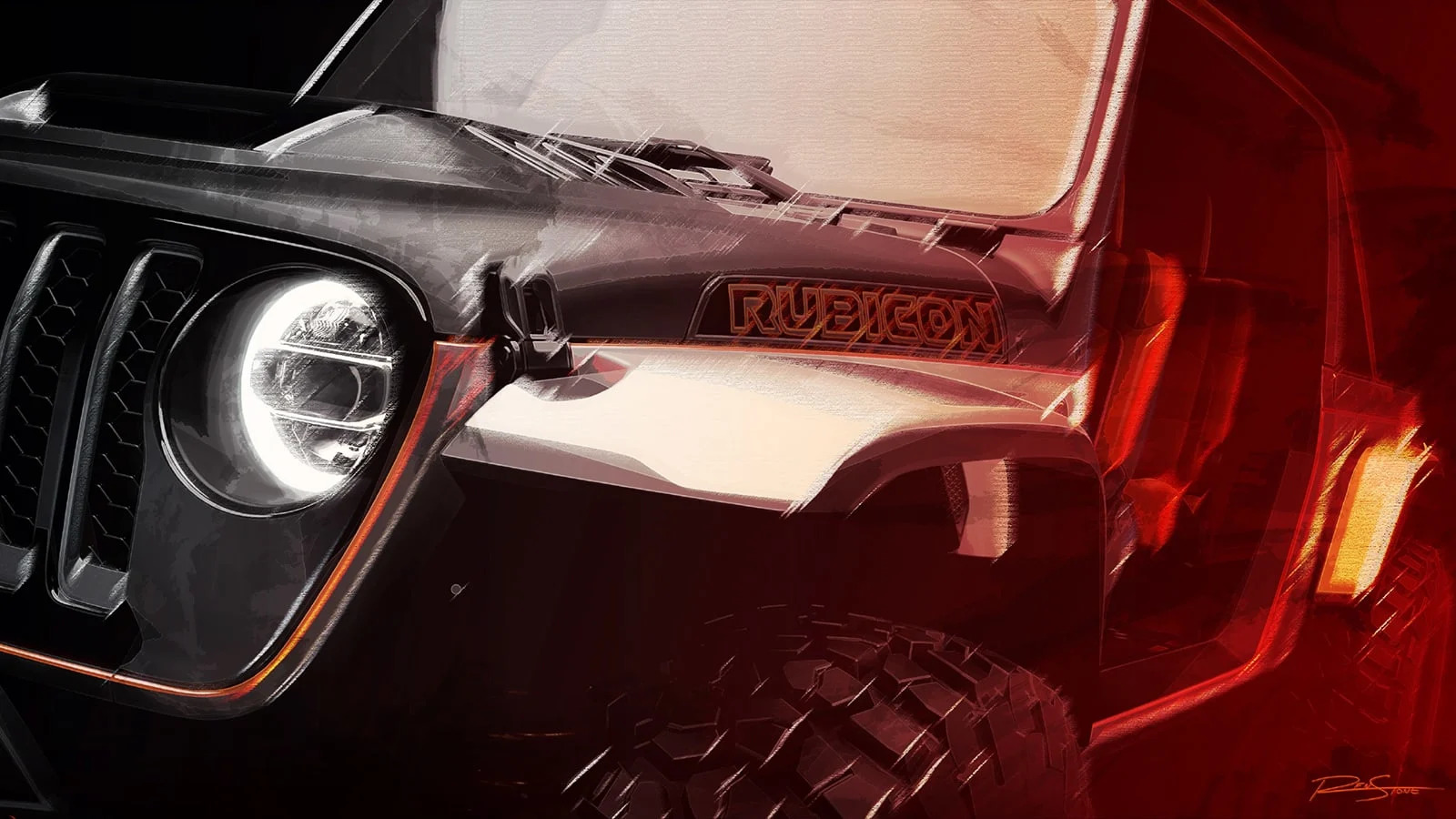 Jeep Wrangler X Gladiator concept teaser