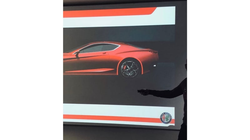 Alfa Romeo GTV leaked