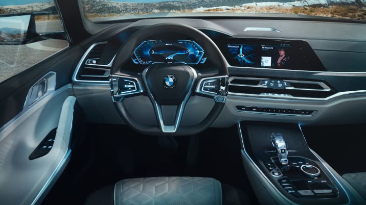 BMW Concept X7 iPerformance interior