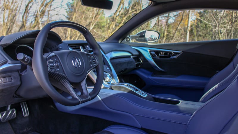 Acura NSX interiors