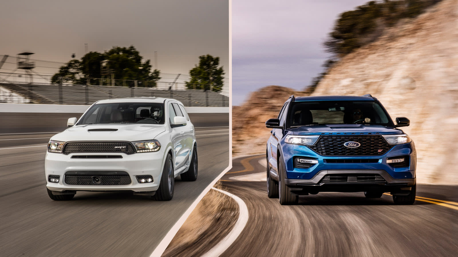 Dodge Durango SRT vs Ford Explorer ST