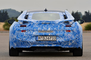 2014 BMW i8 Prototype rear view