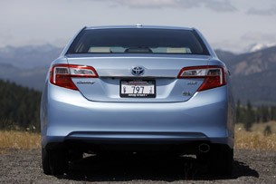 2012 Toyota Camry Hybrid rear view