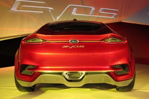Ford Evos Concept rear view