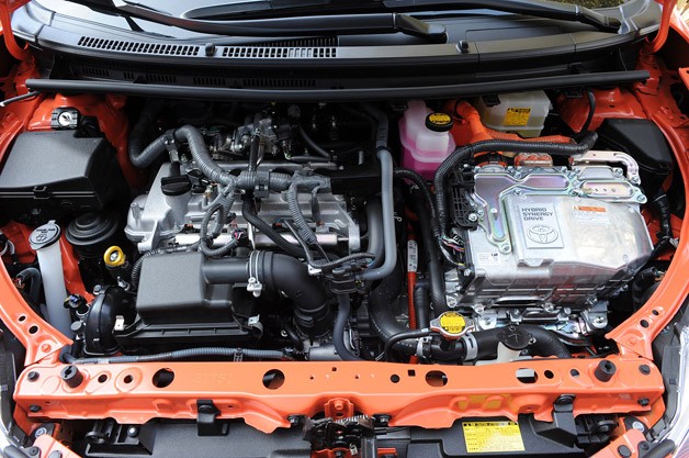 2012 Toyota Prius C engine