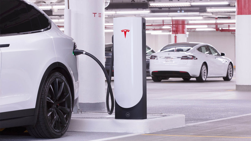 tesla supercharger